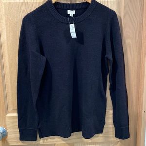 J crew Black sweater women's size M NWT